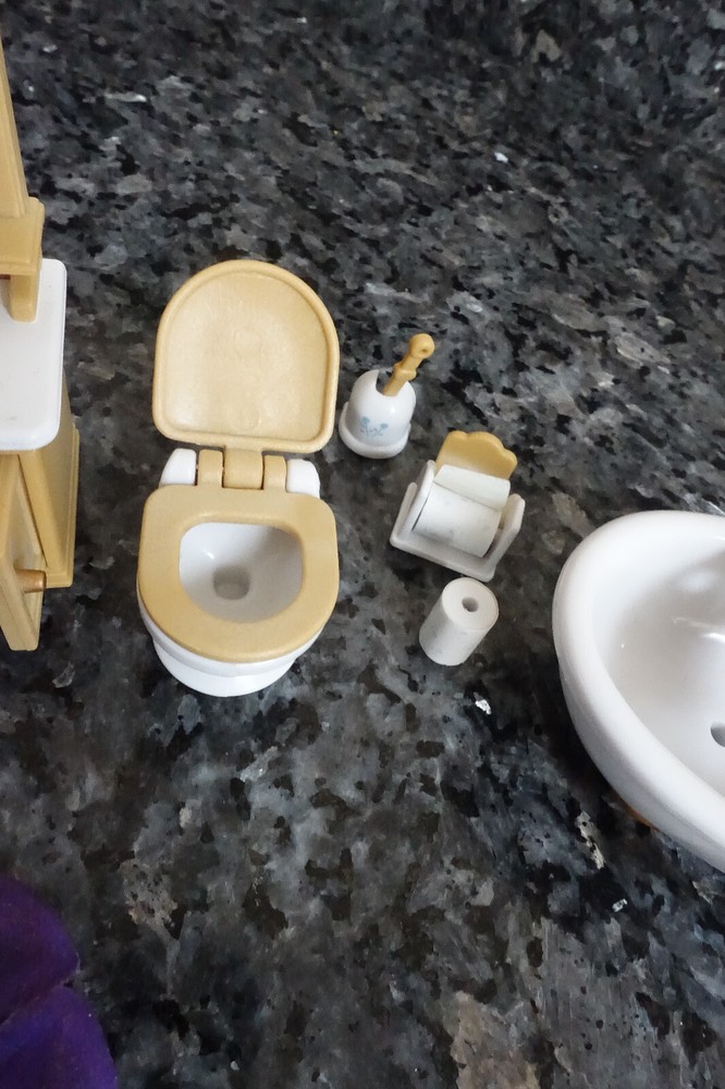 Calico Critters bathroom set