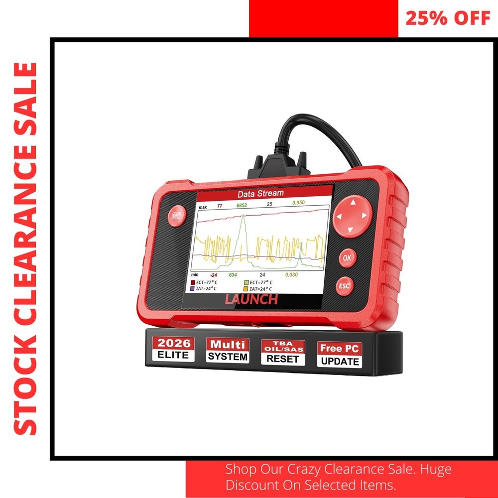 LAUNCH CRP123 OBD2 Scanner 3 Reset Functions