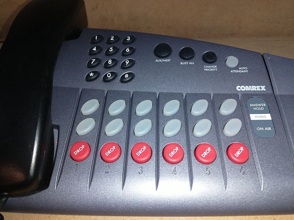 Comrex Stac Control Surface 12 Lines Phone Telephone