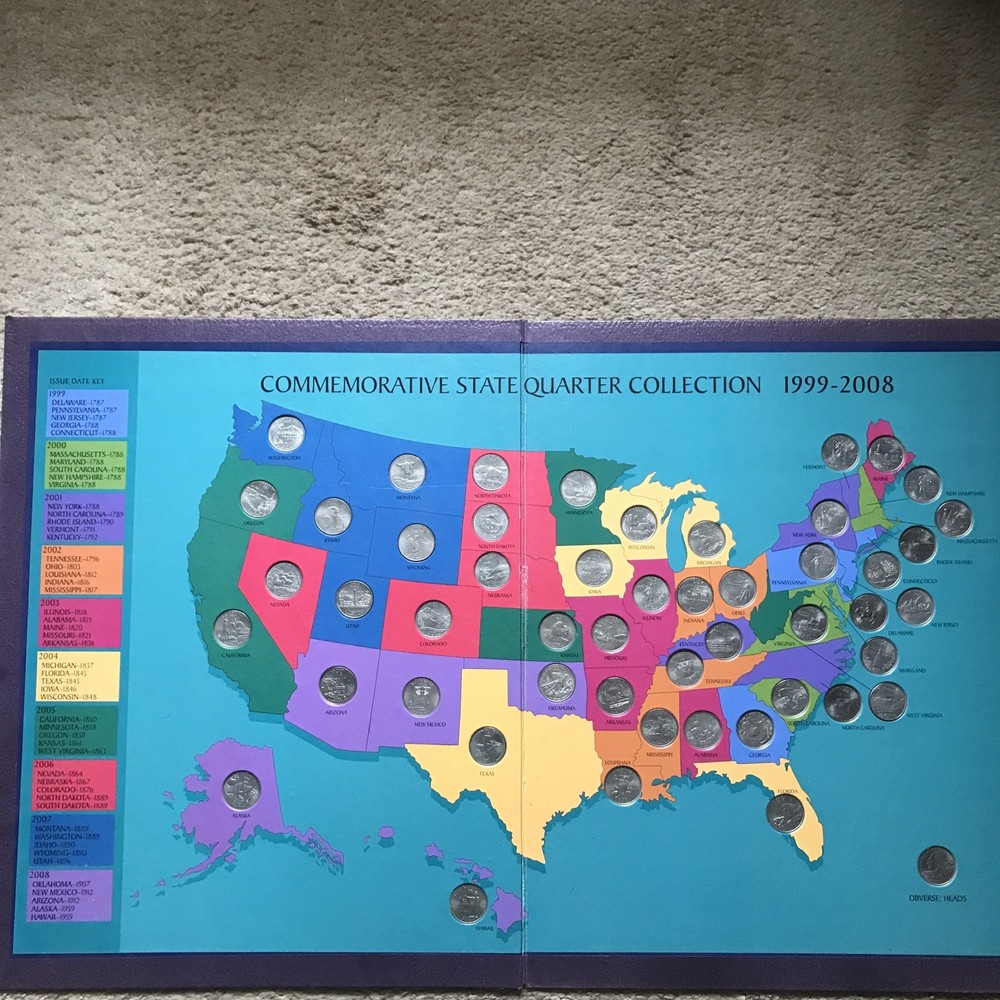 Commemorative State Quarter Collection 1999-2008
