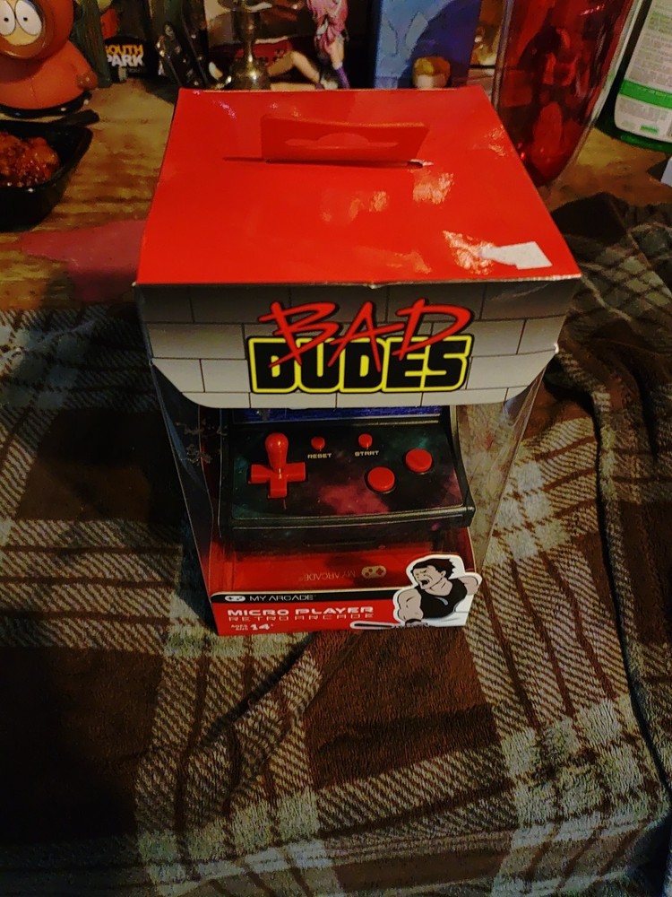 Bad Dudes Micro Arcade Sealed Good Condition
