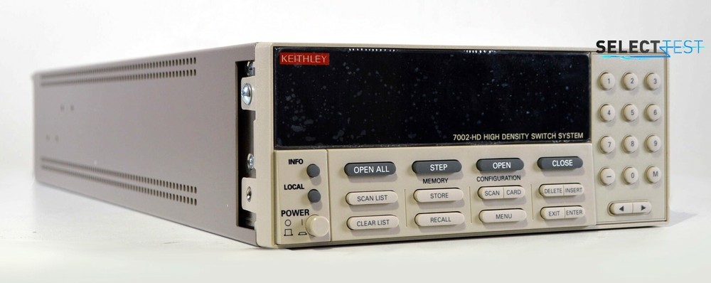 KEITHLEY 7002-HD NEW HIGH DENSITY 2 SLOT SWITCH MAINFRAME **LOOK** (REF.: 624G)