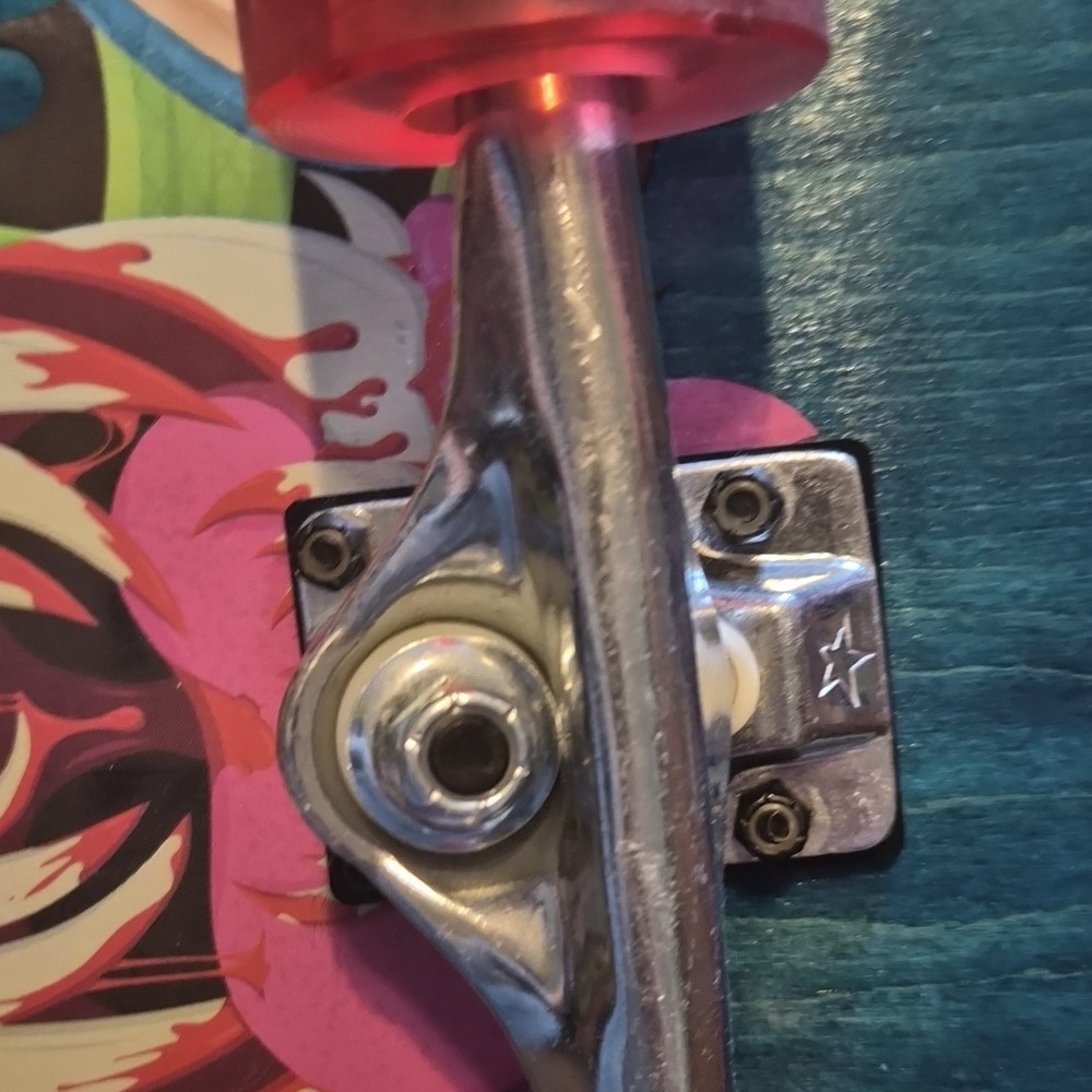 Braille Complete Skateboard Old School style 10"