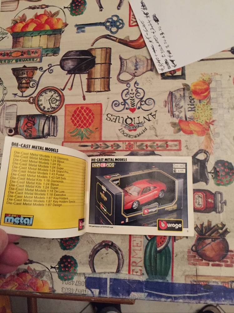 1994 Burago Auto Catalog