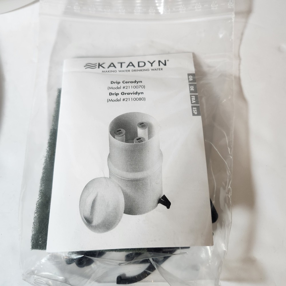 Katadyn #2110070 Ceradyn Gravity Drip Water Filter System (0.2 Micron filter)