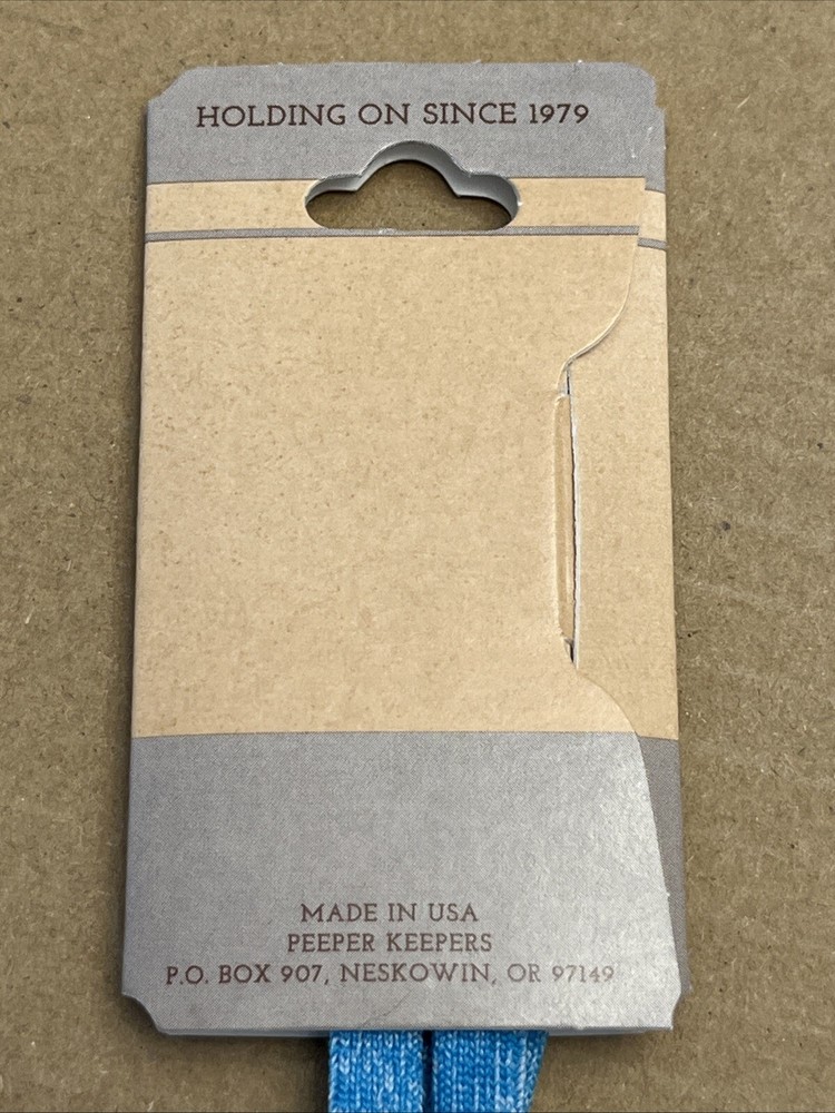 Lot 2 Peeper-Keeper ATTITUDE LITE ADJUSTABLE Eyeglass Retainer CordS - NEW