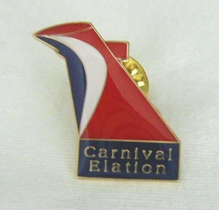CARNIVAL CRUISE LINES ELATION LAPEL HAT FUNNEL PIN