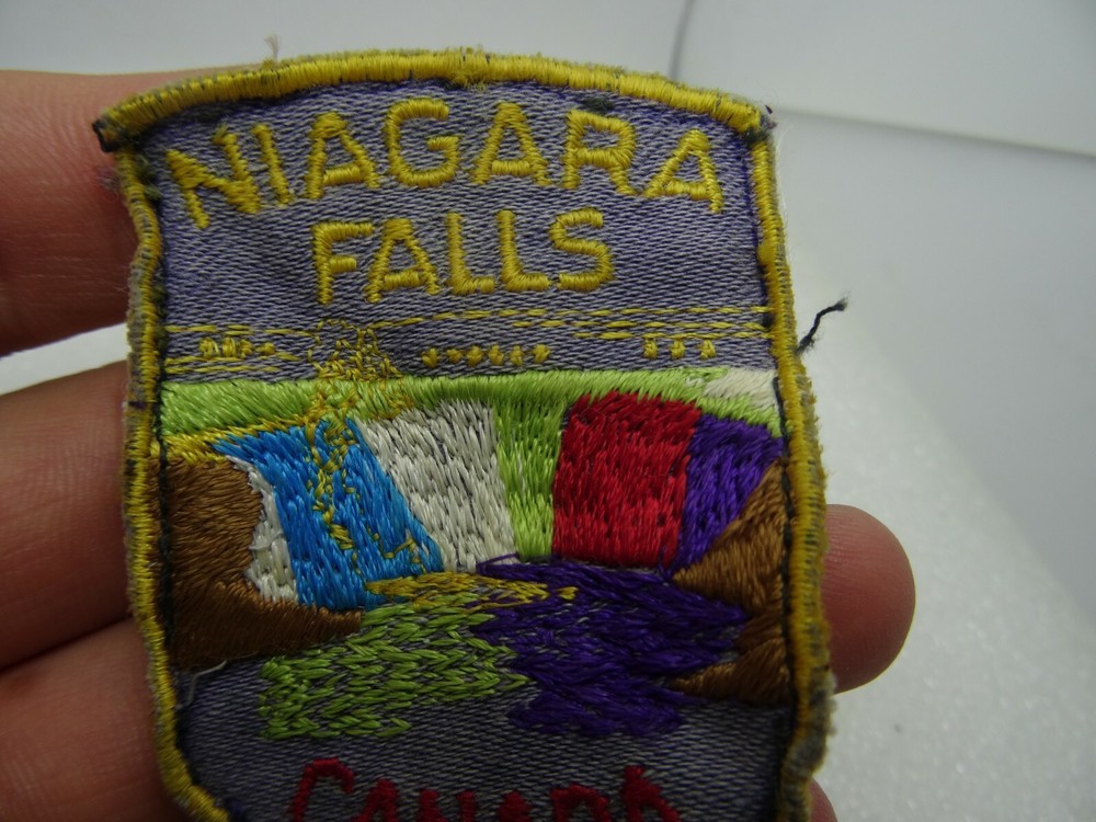 niagara falls canada patch RARE VINTAGE
