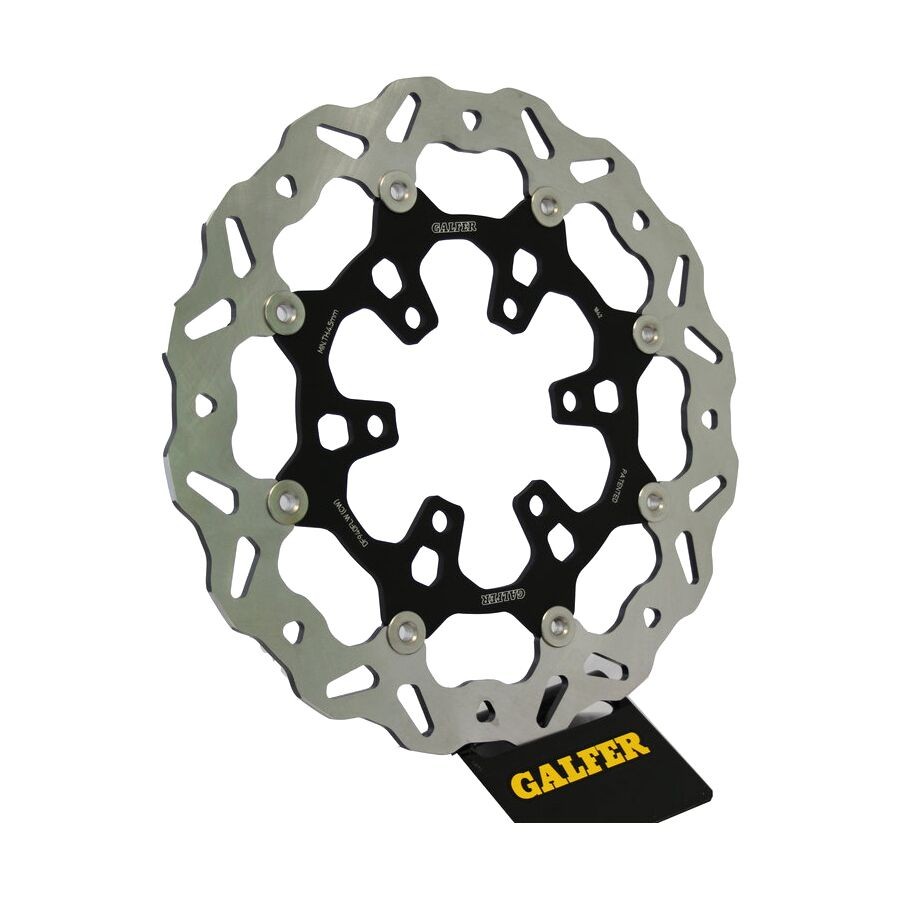 Galfer Floating Brake Rotor - Front - Black, Front DF940CW