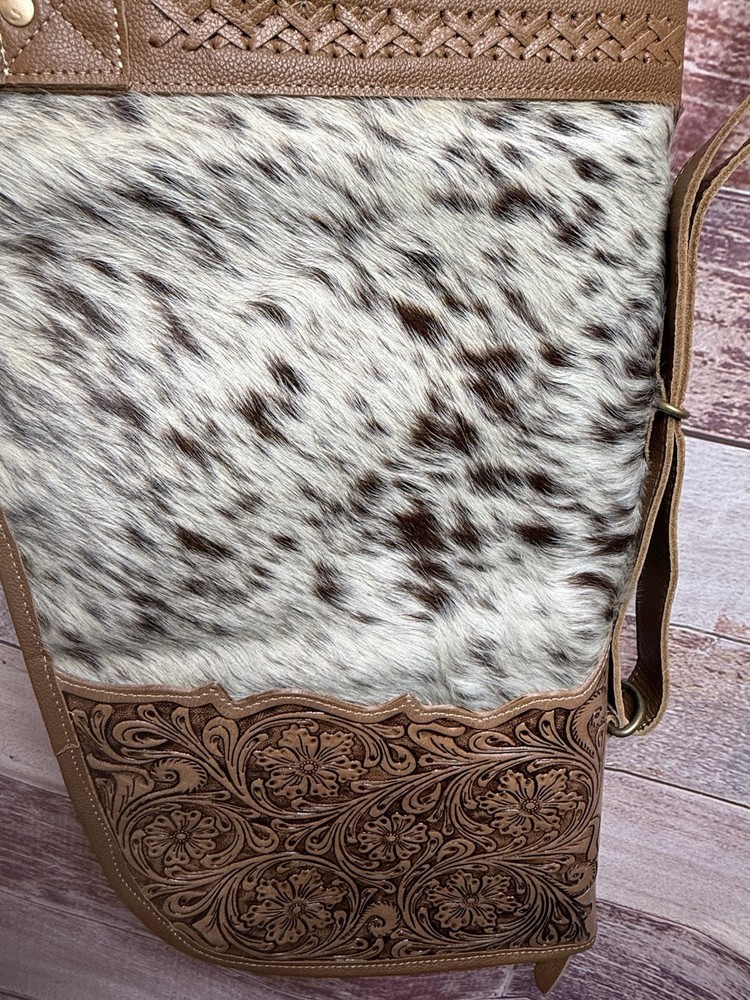 MYRA ~ TOOLED ~ LEATHER ~ COWHIDE ~ RIFLE ~ STORAGE ~ CASE