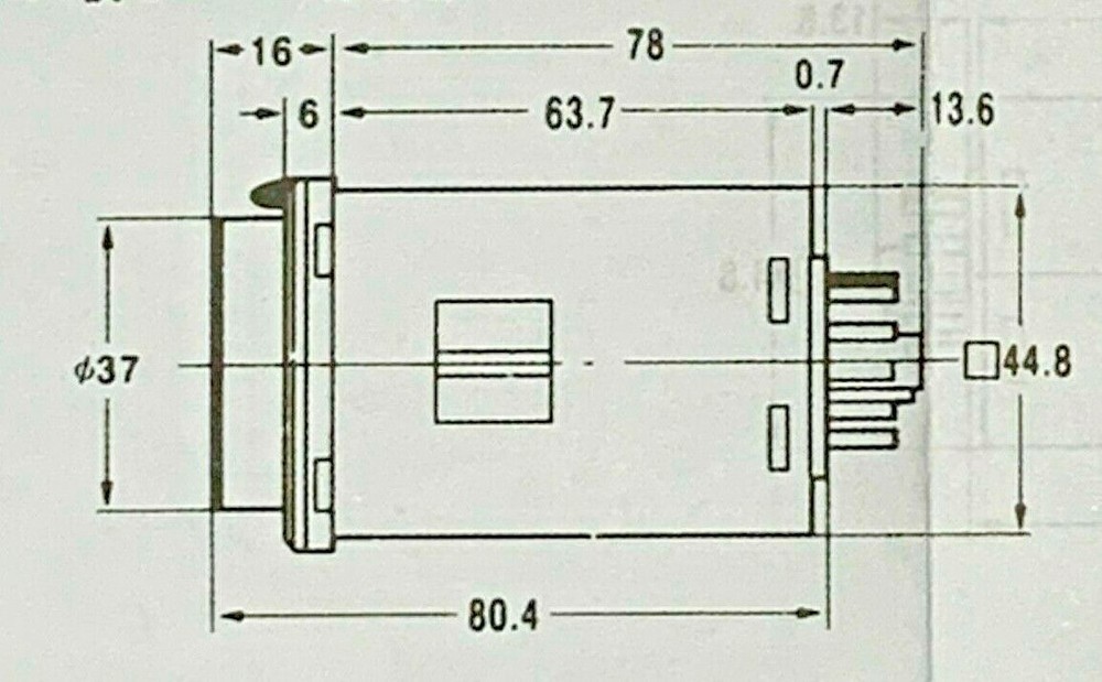 Relay H3BA-11 Multifunction Timer Solid State 24VDC 250VAC 5A New with Socket