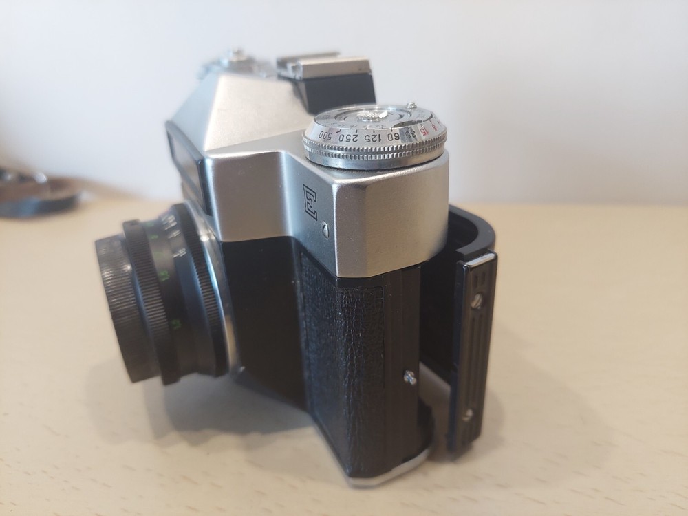 Soviet Union Vintage Camera Zenit E. Made in USSR. Original. ## . S