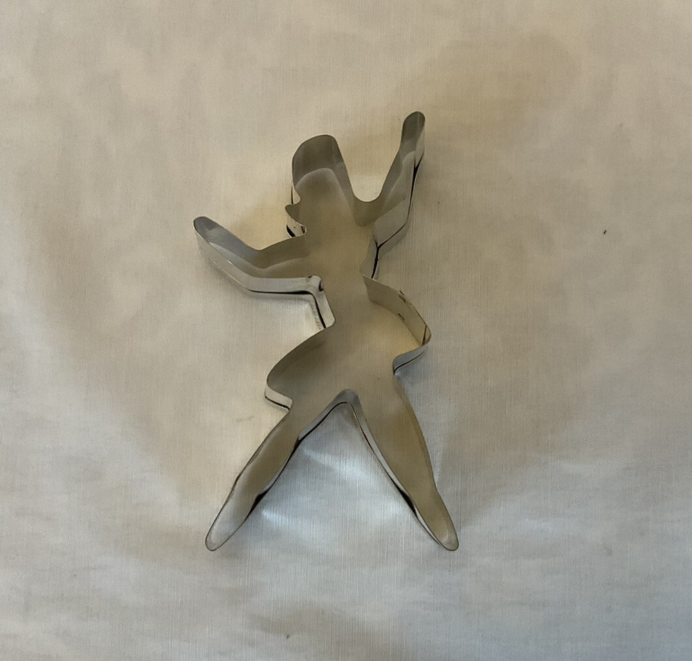 Metal Cookie Cutter Ballerina Dancer