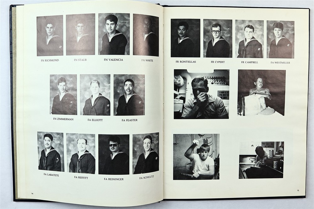 USS Cayuga (LST-1186) 1987 Westpac Deployment Cruise Book