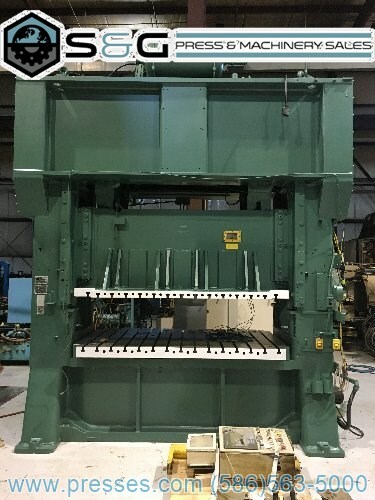 300 TON MINSTER E2-300-96-48 STRAIGHT SIDE PRESS
