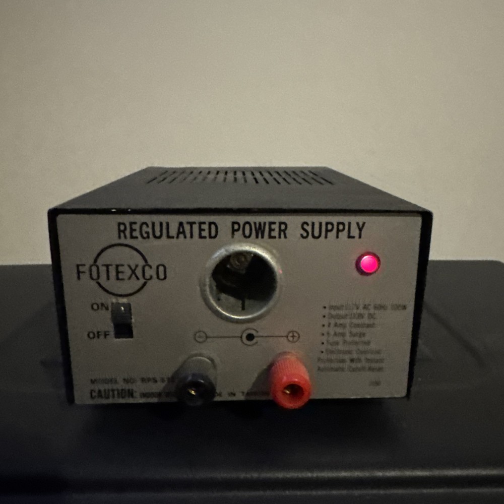 FOTEXCO Regulated Power Supply Model: RPS-512