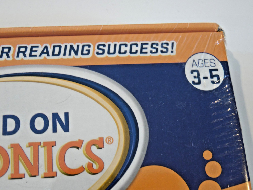 Hooked On Phonics Prereading Ages 3-5 Program Set CD-ROM Workbook - New Sealed