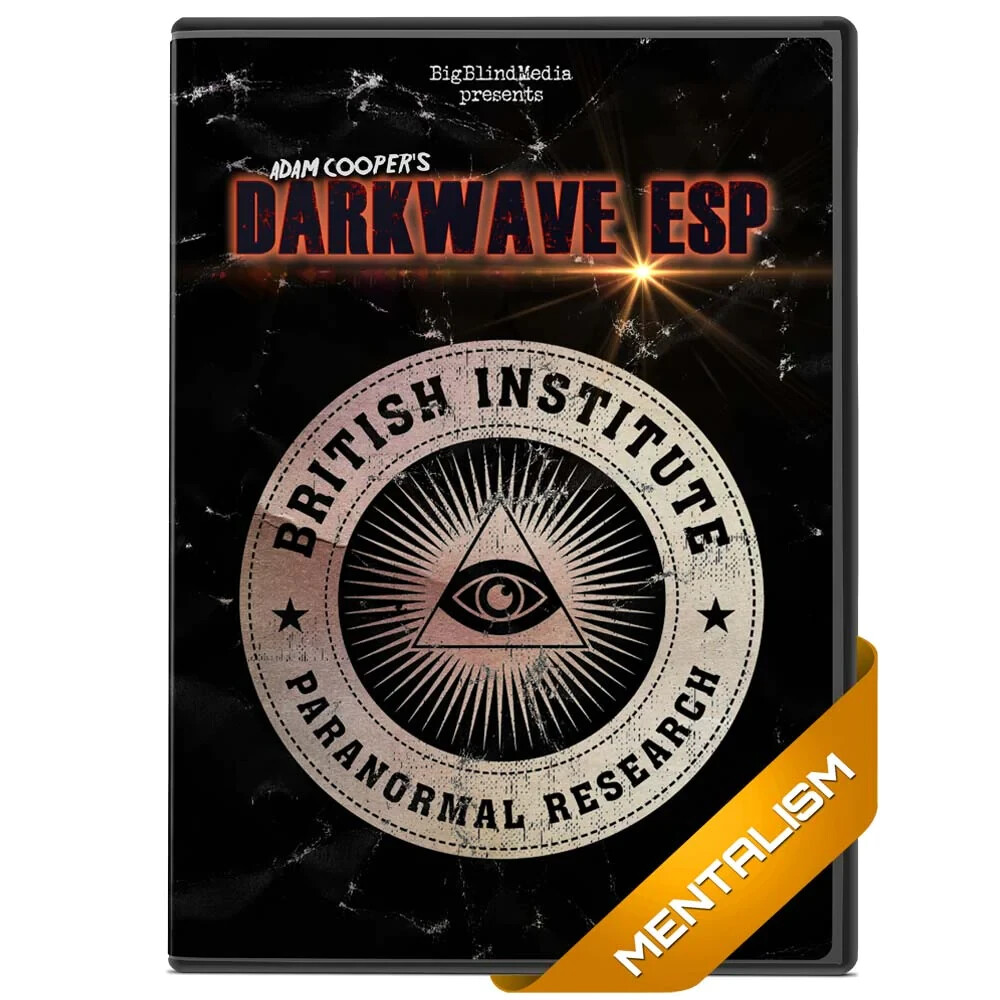 Darkwave ESP Kit Adam Cooper Bicycle Deck for Mentalism Magic