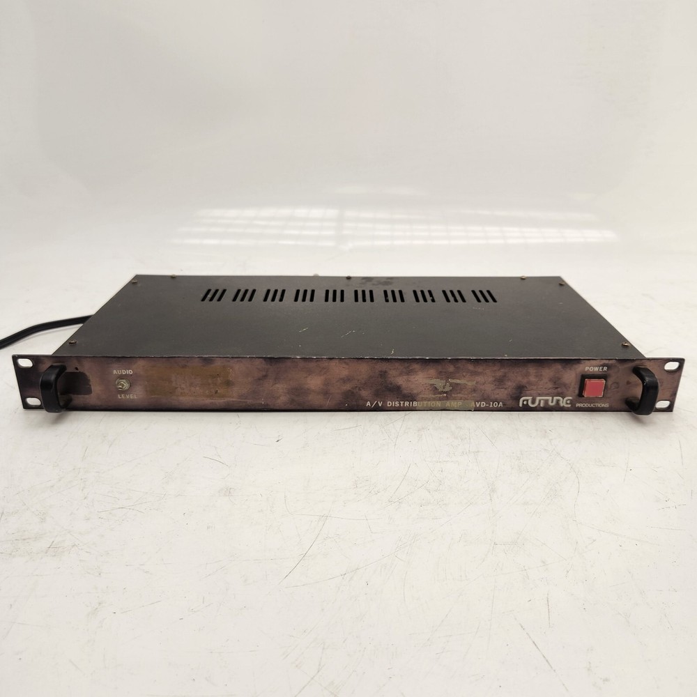 Future Engineering AVD-10A Audio Video Distribution Amp | Powers On, Untested