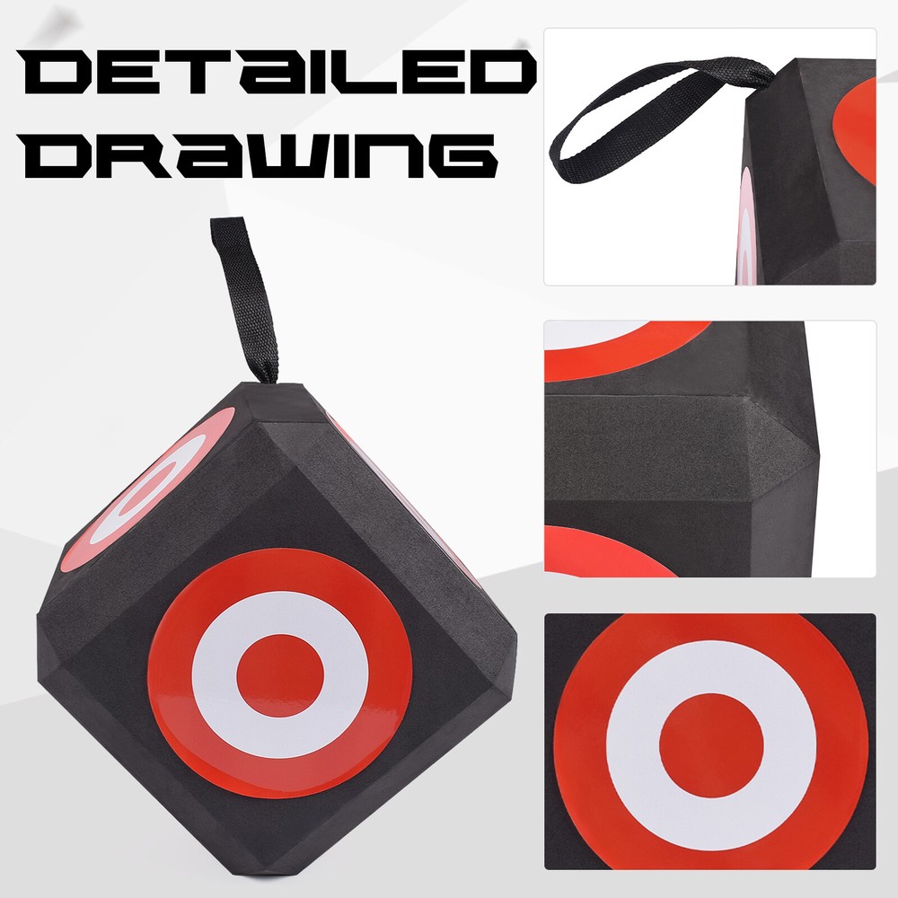 Archery Target Cube Eva Foam Training 6 Sides Square for Recurve Archery Bow