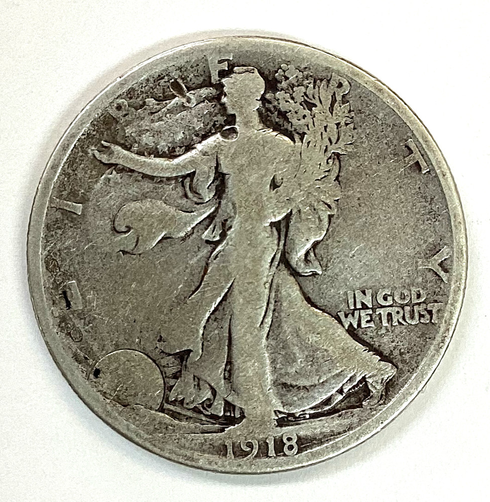 1918-S Walking Liberty Half Dollar