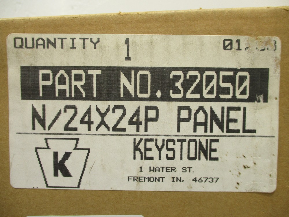 *NEW* KEYSTONE 32050 PANEL BOARD 24" x 24"