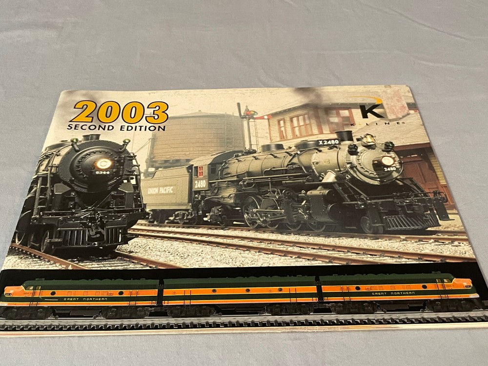 Genuine K LINE Electric Trains 2003 Second Edition Catalog
