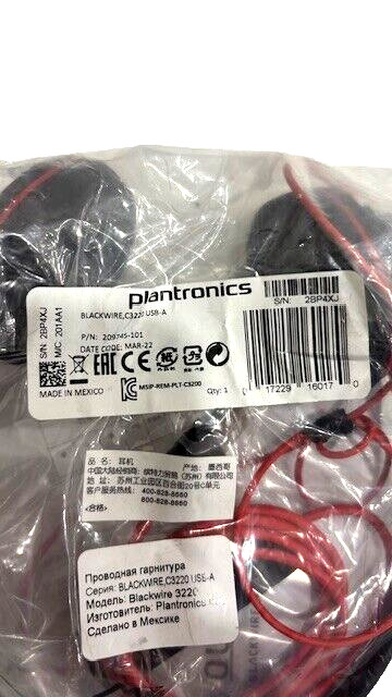 PLANTRONICS BLACKWIRE C3220 USB-A