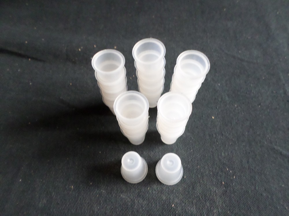 (25) Unbranded #2 Polyethylene Cup-Type Stopper Seal, 201930002