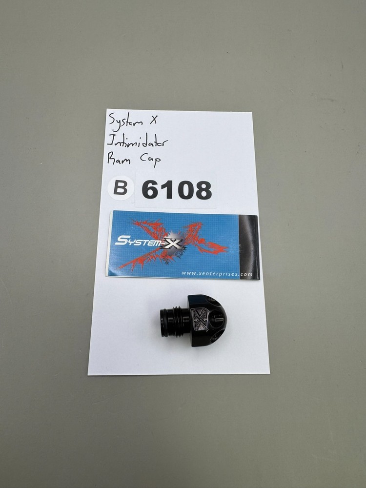 System X Intimidator Ram Cap-Gloss Black