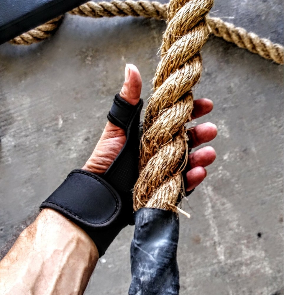 Gloves For Crossfit Gym Training Lifting Palm Protector Pull Ups Wrist Support