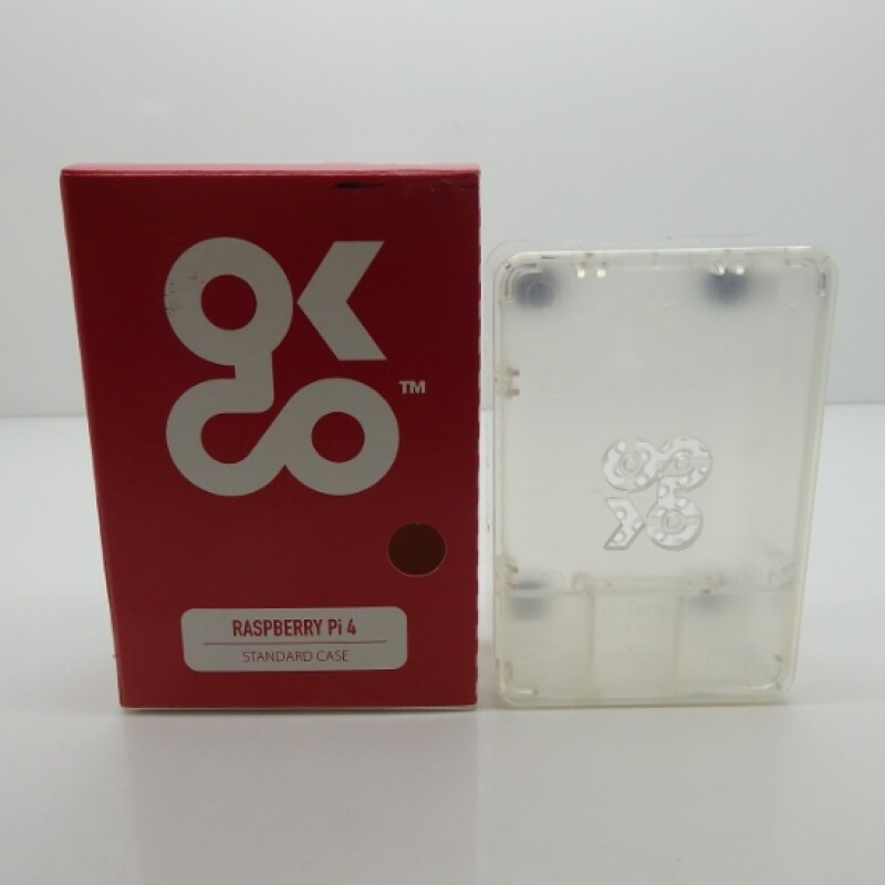 Okdo ASM-1900133-01 Clear ABS Case for Raspberry Pi 4 Standard