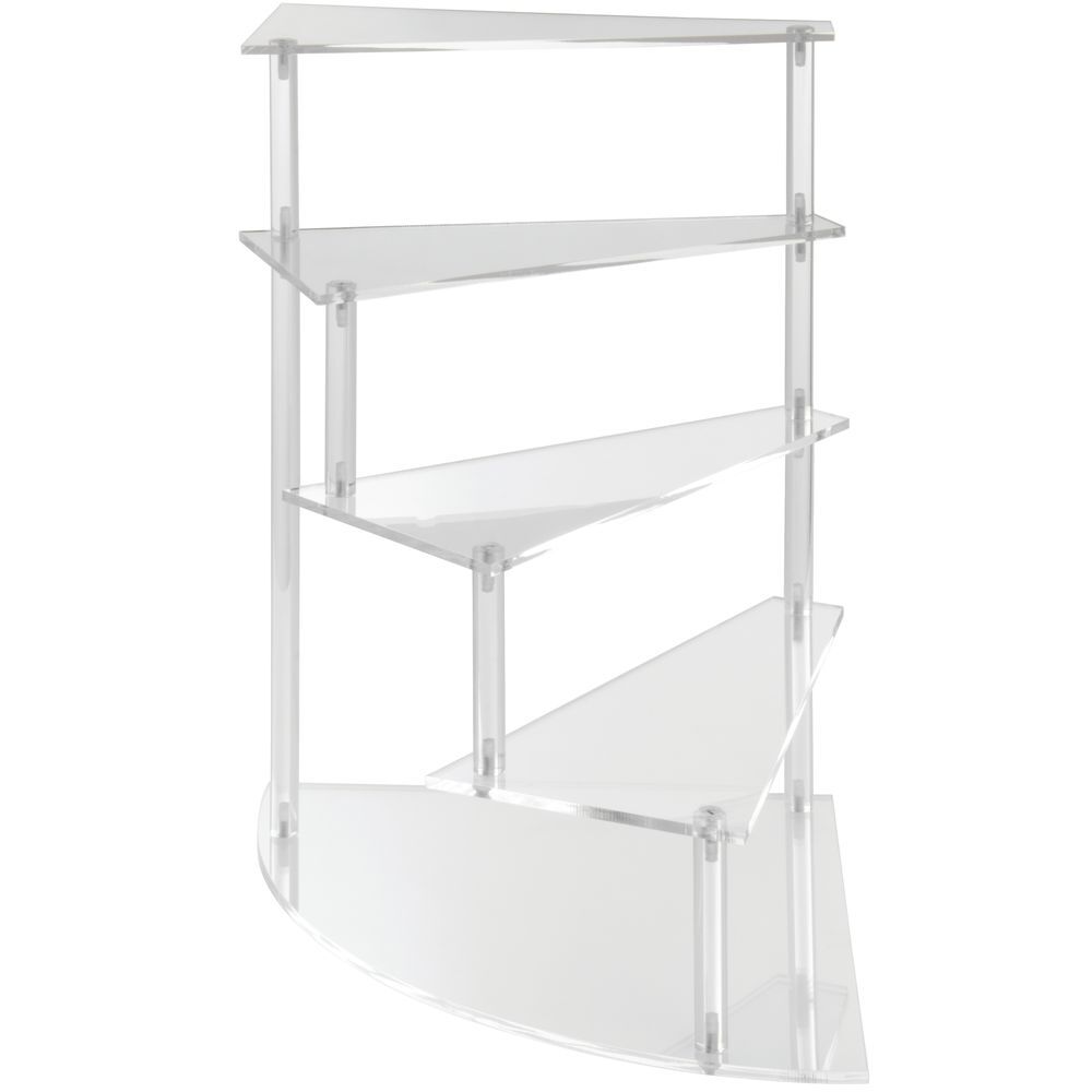 Acrylic Spiral Stairway Display Steps