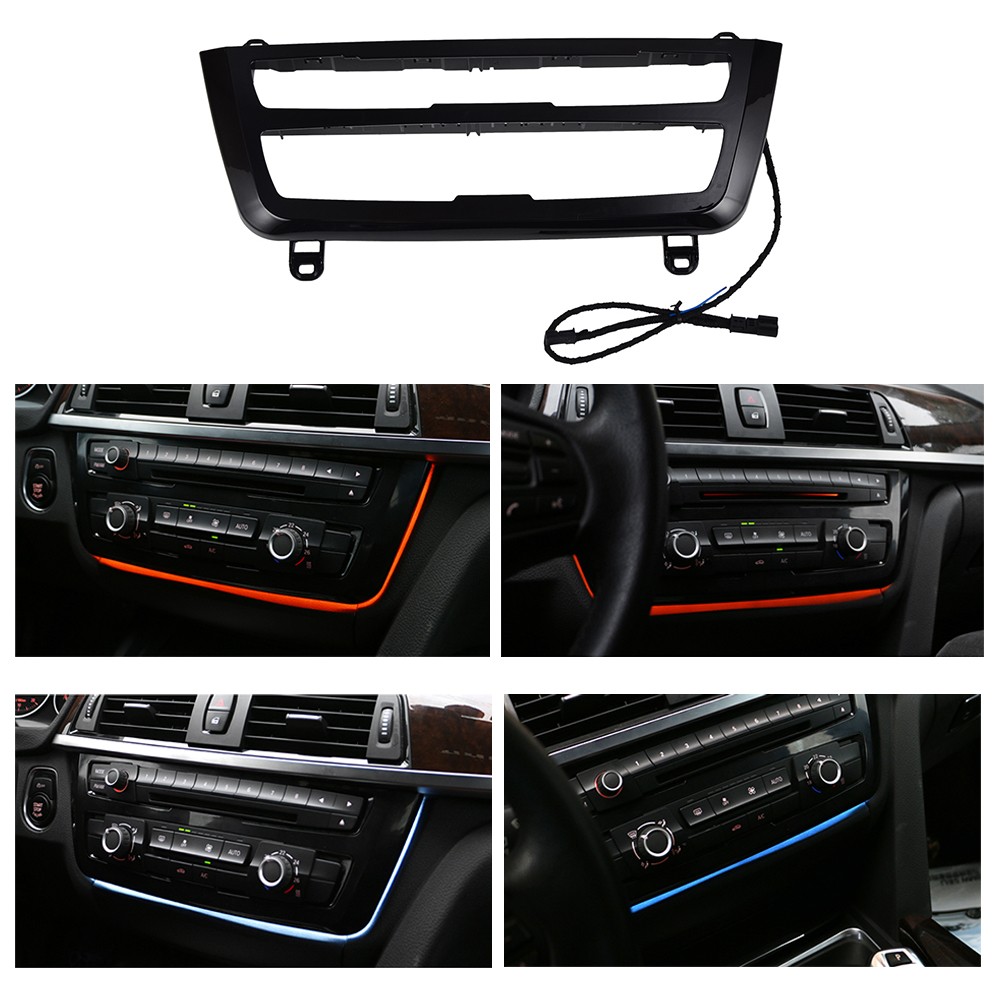 Ambient Led Light Dual Color AC/Radio Panel Atmosphere Lamp For BMW F32 F31 F30