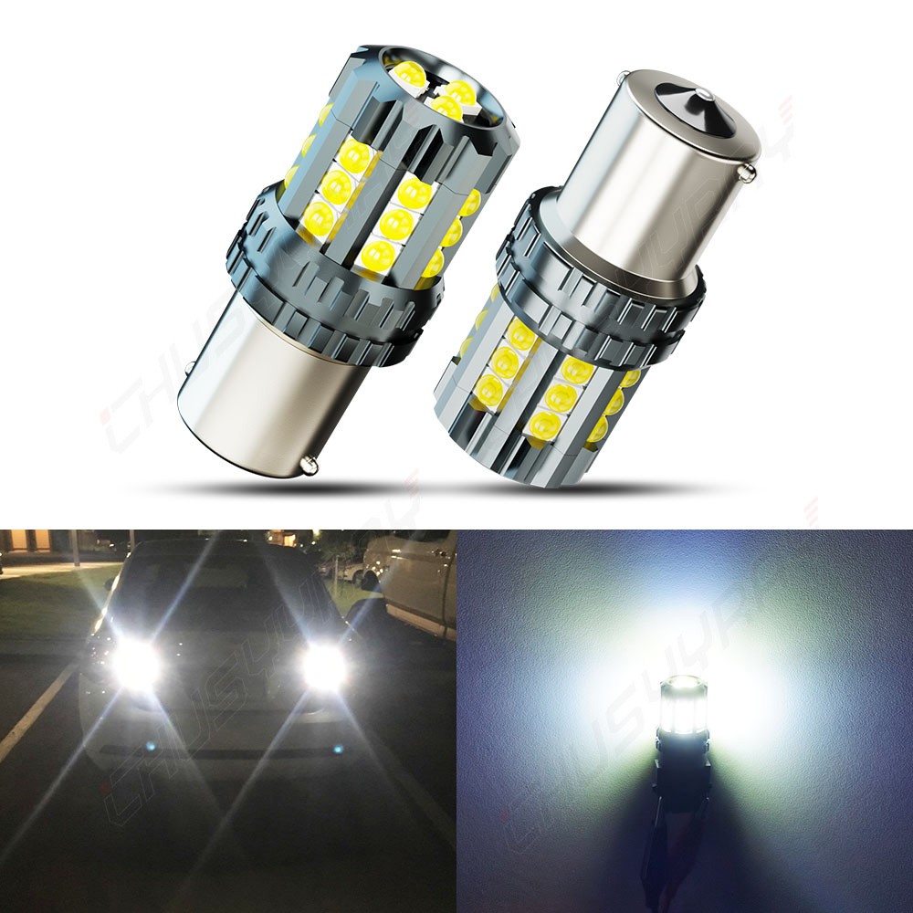 LED 1156 Reverse Light Backup Super Bulbs Bright White 6000K 5000LM