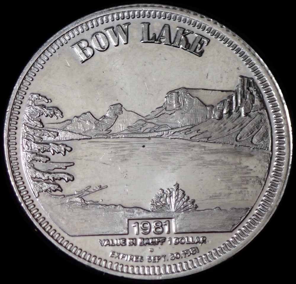 Canada Dollar 1981 Banff  Alberta WCA B766