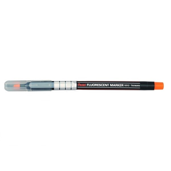 [Pentel] S512 Highlighter Pen Fluorescent Marker (Colors Select)