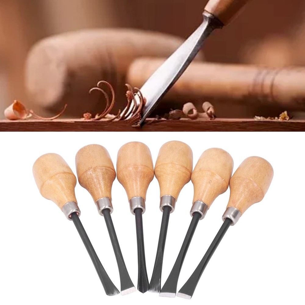 Hand Carving Tool Set Gouges and Woodworking Chisel Set Wood Carving Chisel S...
