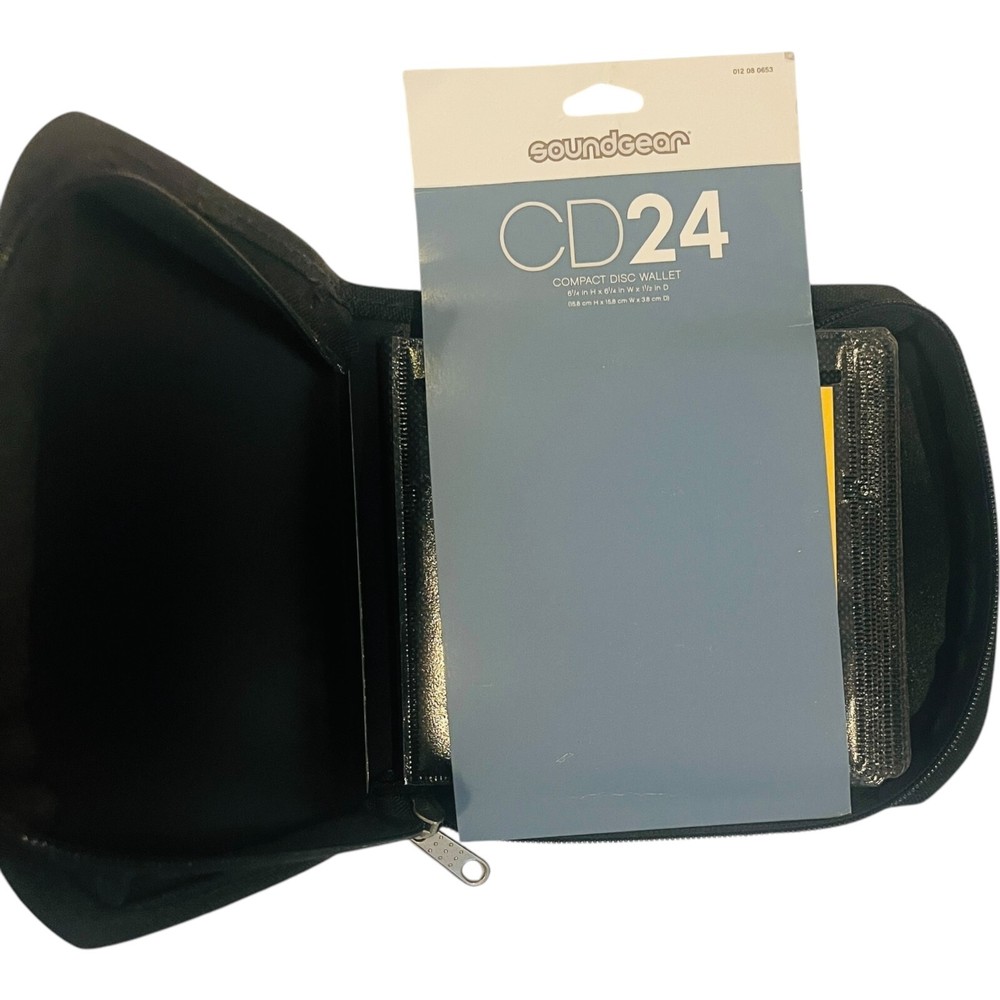Soundgear CD24 - Compact Disc CD Wallet / CD Protective Case - NEW