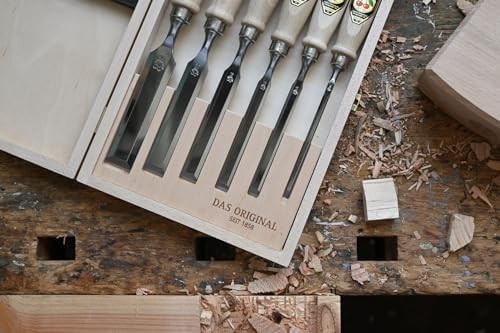 Kirschen 6-Piece Chisel Set Wood Box