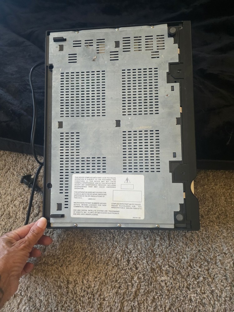 RCA DSS DRD102RW Digital Satellite Receiver