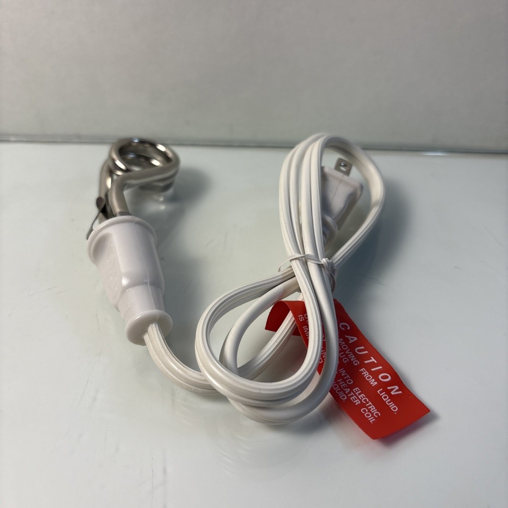 Instant Portable Electric Water Heater Immersion Wand Gently Used Tested Works