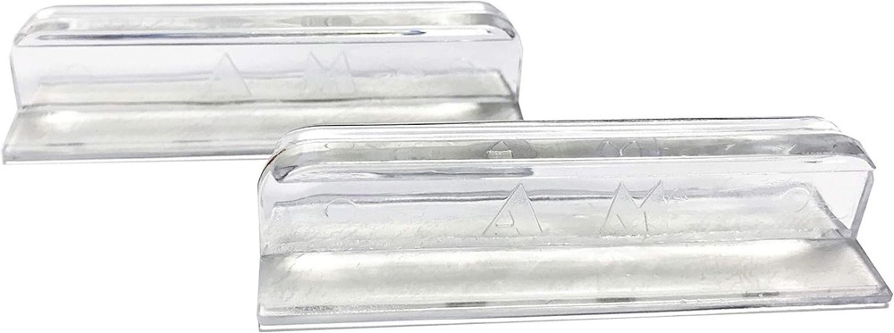Clear Rectangular Glass Canopy Handles - Lightweight 2 Pack for Aquariums