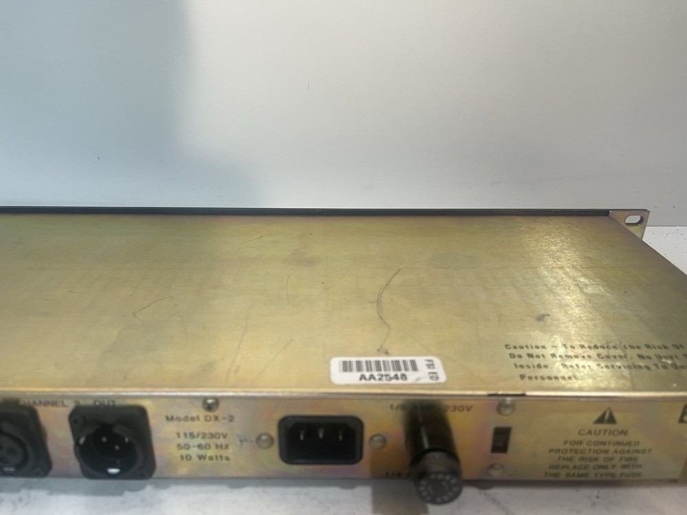 CRL Audio Dynafex DX-2 Noise Reduction System