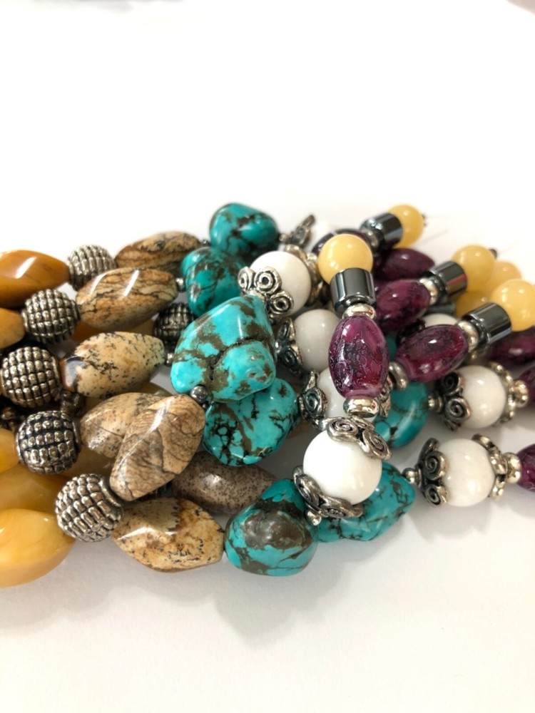 7 Inch Mixed Stone Treasure Strand LIMITED