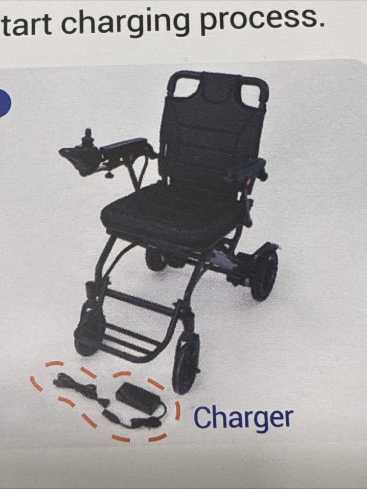 Lightweight Foldable Power Wheelchair