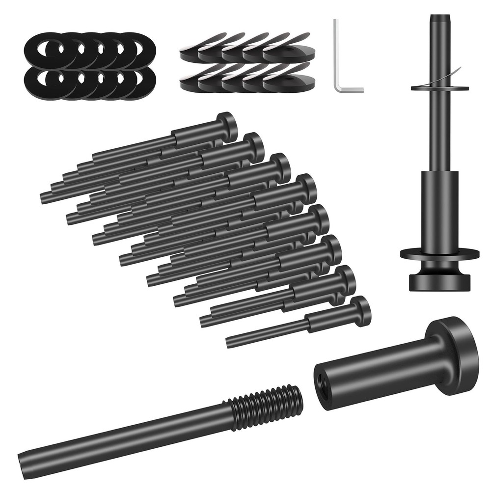 30 Pack Invisible Cable Railing Kit, Cable Railing Hardware, 316 Stainless St...