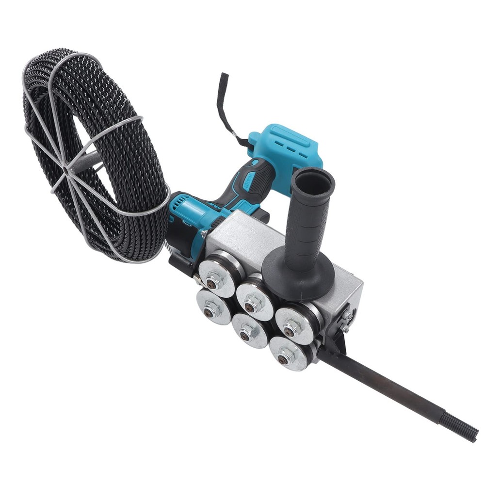 Automatic Wire Stringing Machine, Angle Adjustable Fish Tape Tools with 6 Spa...