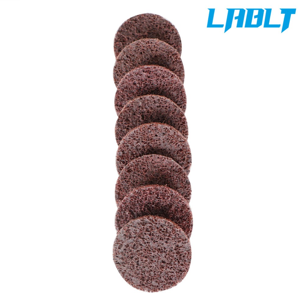 LABLT 50×2" Medium Surface Conditioning Discs Roll Lock Die Grinder Sanding Pads