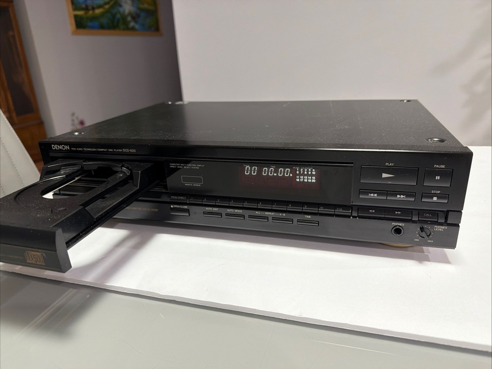 Denon DCD-620 Vintage Audiophile Single CD Player NO Remote